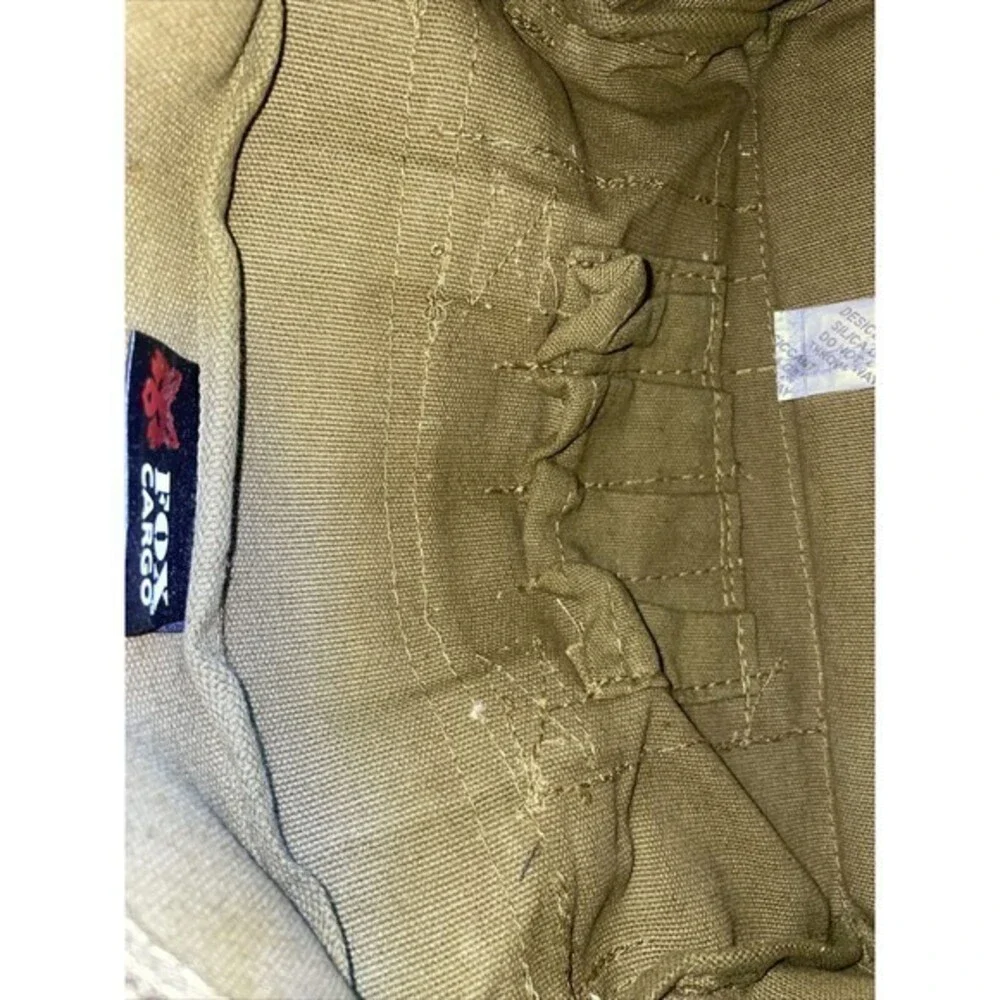 Fox Cargo Paramedic Green Tool Canvas Bag ‎ NWOT 11x7x6”